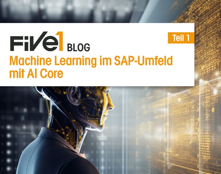 Featurebild Machine Learning im SAP Umfeld mit AI Core - Teil 1